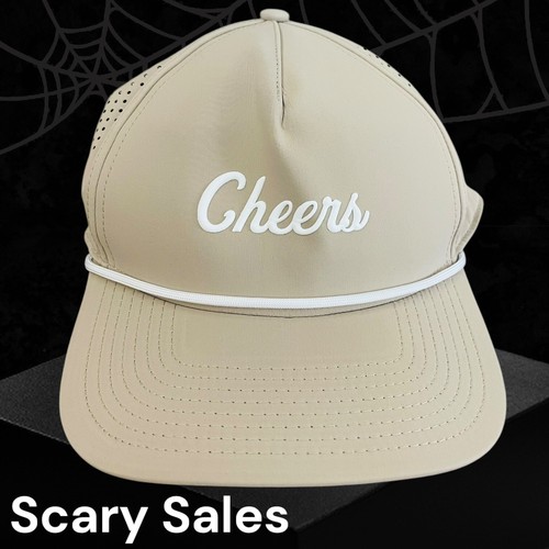 Branded Bills 5 PANEL WHITE ROPE HAT “CHEERS” Tan Performance 545