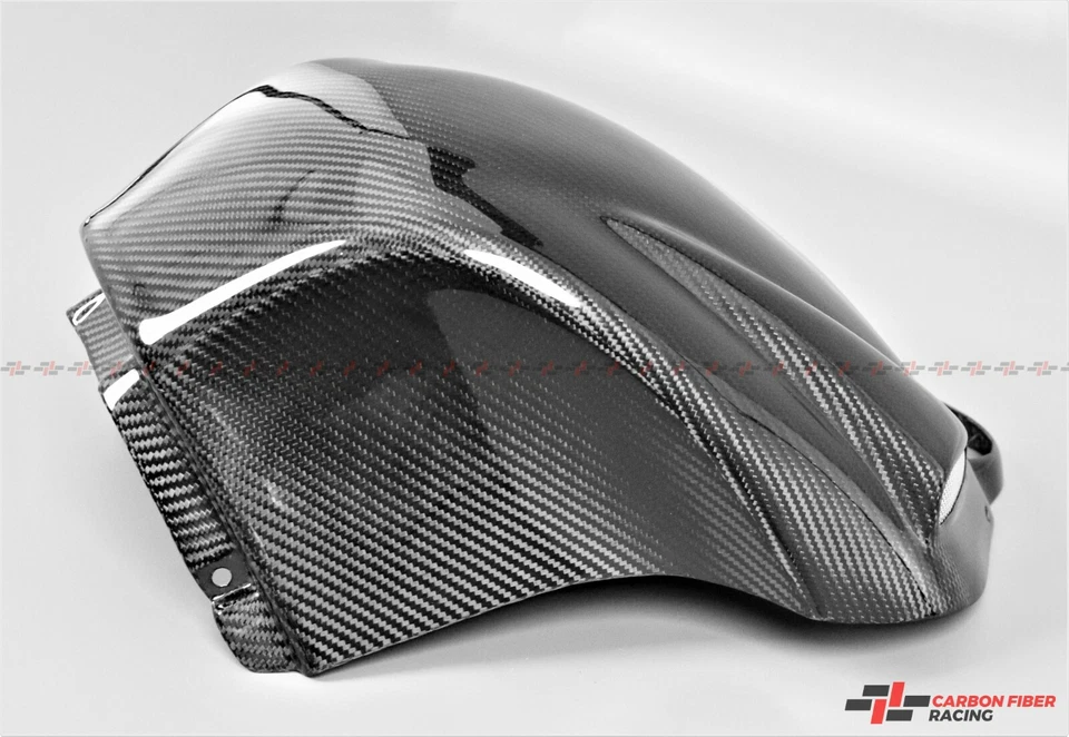 Cubierta de caja de aire Buell XB9, XB12, S, R, SS, Scg, SX, X 2003-2010 - 100 % fibra de carbono Foto 3 de 4