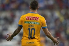 Jersey Tigres Uanl Matchworn Gignac Campeón 2017 Talla L