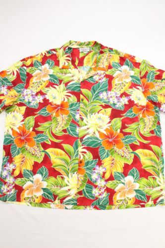 Vintage Pacific Legend Hawaiian Shirt Men's 4XL Fl