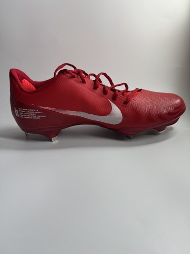 Nike Men’s 14 React UltraFly Elite 3 Red/White Metal Baseball Cleats DC9907-600 - Picture 3 of 10