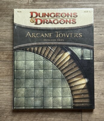 Arcane Towers - Dungeon & Dragon Map Tiles: 4th Edition D&D DU4 NEW SEALED OOP