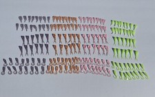 Boogey Man Bait Co. 176 Pc Ice Fishing Bait Pak Scud Shrimp Fork Tails Grubs