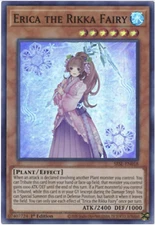 Yu-Gi-Oh!   Erica the Rikka Fairy - SESL-EN018 - Super Rare - 1st Ed- NEW