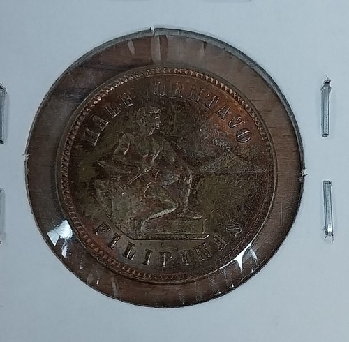 1903 Half Centavo Philippines - 第 2/2 張圖片