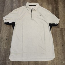 Nike Tiger Woods ADV First Win Anniversary Polo DH0711 100 Photon Dust White XXL
