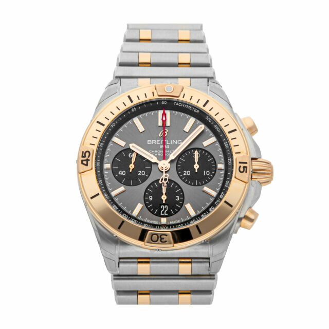 Breitling Chronomat Gray Men's Watch - UB0134101B1U1 for sale online | eBay