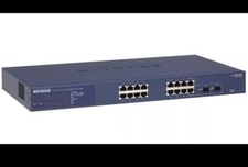 Image of Netgear Prosafe GS716T 16 port gigabit smart switch with fittings