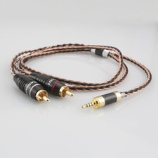 2.5mm Balanced to 2 RCA Headphone Audio Cable for Astell&Kern AK380 DP-X1A X5III