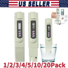 Handheld Water Quality Hardness Purity Digital LCD Meter 0-9990 PPM TDS TDS-3