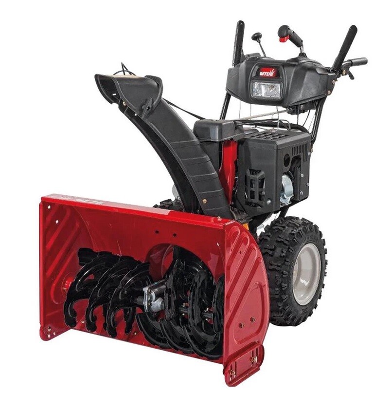 Spazzaneve potenza 420 cc larghezza 76 cm modello "OPTIMA ME 76" marca MTD