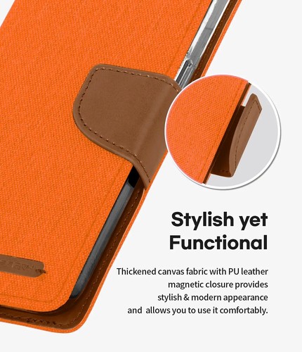 Denim Flip Wallet Case for iPhone 16 Pro Max Plus 15 14 13 12 XR w/ Card Slots - Picture 57 of 65