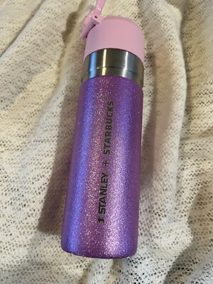新品未使用　限定スタバさくら　スタンレーステンレスボトルグリッター スターバックス SAKURA2025 ステンレスボトルグリッターナイト