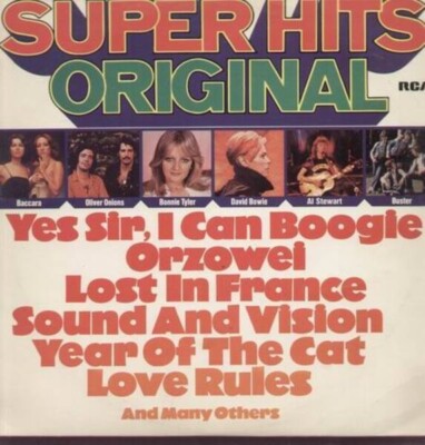 LP Baccara / Oliver Onions / David Bowie a.o. Super hits original NEAR MINT