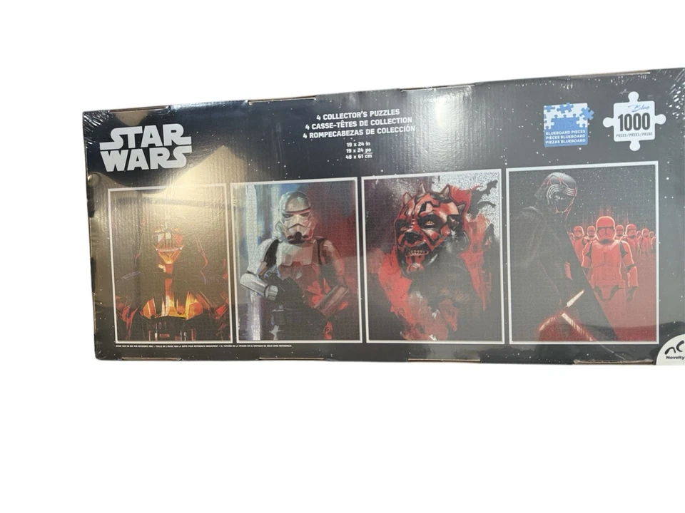 Star Wars Collector Puzzles SET OF 4 Darth Vader, Storm Trooper, Sith Darth Maul - Image 3 of 3