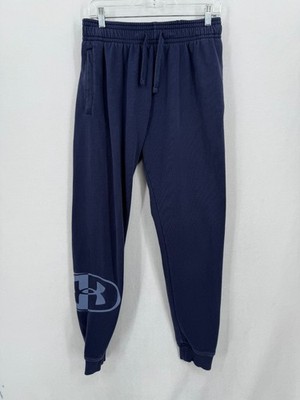 Under Armour Men s Rival Fleece Joggers M Navy Blue 1373717 Loose Fit Pants