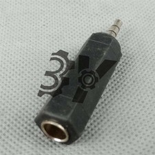 1pcs 3.5mm stereo male plug to 6.35mm stereo female jack adapter new tp
