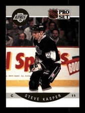 1990 Steve Kasper 120 Kings 11 Pro Set Hockey Sports Trading Card 