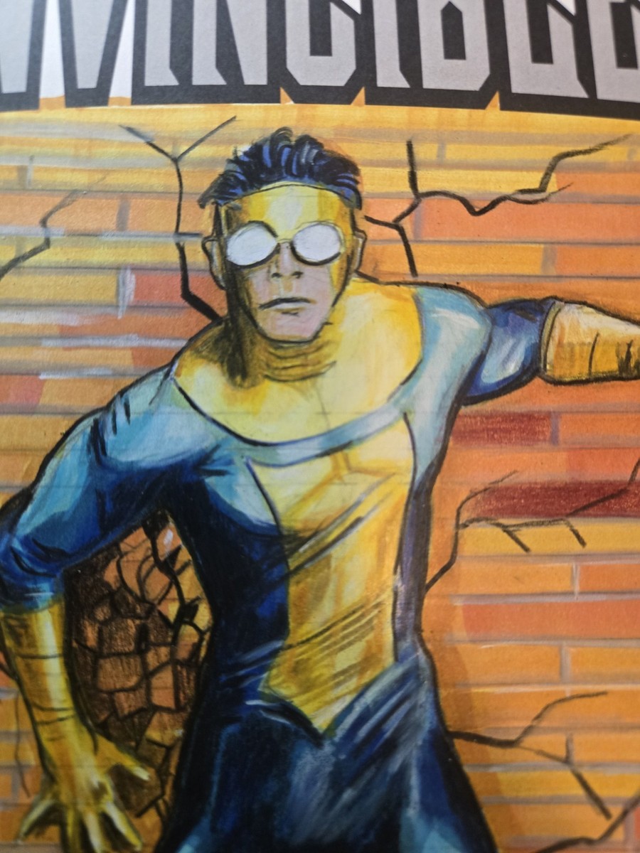 Invincible 1 2026 Reprint, Blank Sketch Variant Cover By Daniel