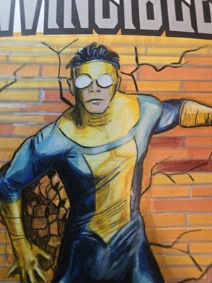 Invincible 1 2026 Reprint, Blank Sketch Variant Cover By Daniel