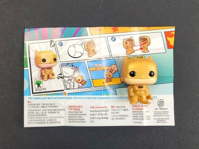 Rare! Kinder Joy Funko DC Golden Batman Toy VT271C with BPZ! Kinder Surprise!