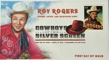 BDAOCITW KSC Cachets 4446 Roy Rogers Cowboys of the Silver Screen 