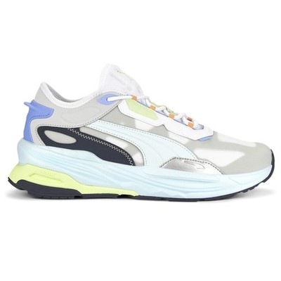 PUMA Extent Nitro Easter Goodies Lace Up  Mens Grey, White Sneakers Casual Shoes