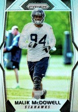 2017 Panini Prizm - Rookies Malik McDowell #246 Silver Prizm (RC)