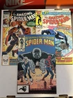 Marvel Comics Spider-Man Comic Book Lot: Amazing 250 & 275; Spectacular 98