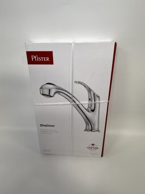 Pfister Shelton 1-Handle Pull-Out Kitchen Faucet Polished Chrome F-WKP-701C