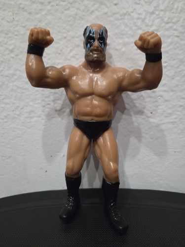 LJN WWF Black Card Warlord Rubber Clone Wrestling ...