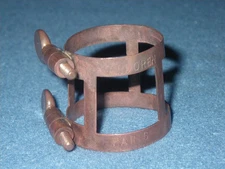 VANDOREN MASTERS Bb SOPRANO CLARINET LIGATURE -VINTAGE 2 SCREW for HR MOUTHPIECE