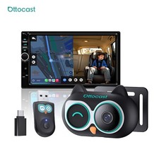 OTTOCAST Cabin Care Baby Car Camera 1080P Night Vision Wireless CarPlay Dongle