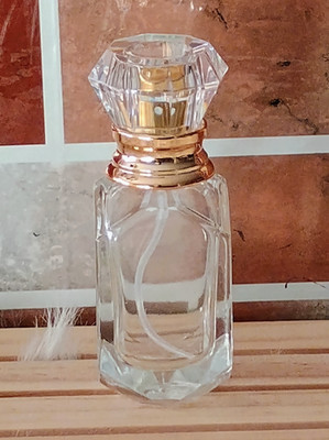 1.01oz Clear Perfume Spray Bottle High-End Glass Atomizer Elegant