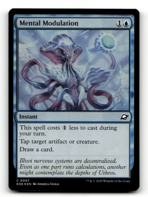 FOIL - MTG - Mental Modulation #67 - Edge of Eternities