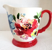 The Pioneer Woman  1 Qt /4 Cup Measuring Pitcher SPRING BOUQUET Pattern NEW
