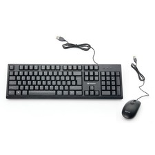 VERBATIM 70734 Universal Wired Keyboard and Mouse