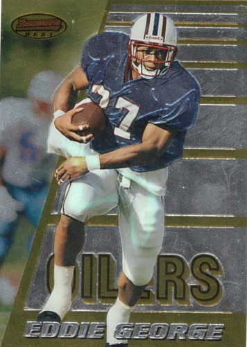 Eddie George #170 1996 Bowman's Best card
