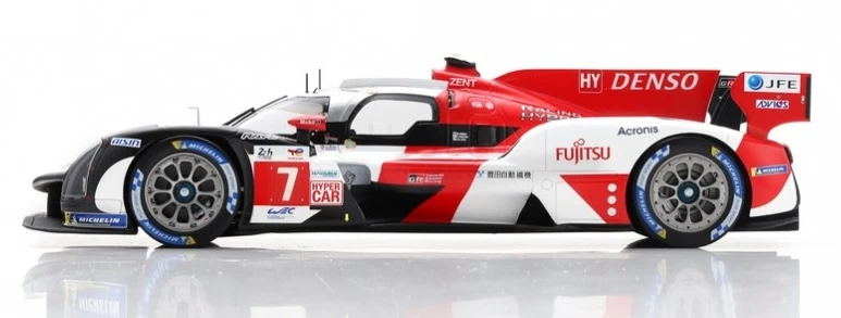 SPARK, TOYOTA GR010 HYBRID #7 2ème 24H Le Mans 2022 M.CONWAY-K.KOBAYASHI-JM.L... - Photo 2/4