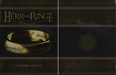 DER HERR DER RINGE 1 2 3 --- die komplette Trilogie --- Extended --- Blu-ray Box