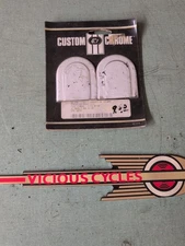 Custom Chrome 15-208 Stainless Steel Coil Side Covers 85+ XL, 83+ Big Twins