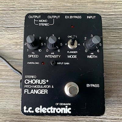  TC Electronic SCF V1 Stereo Chorus + Pitch Modulator & Flanger 1982 TOP >