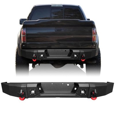 Rear Bumper Compatible with Ford F150 Raptor SVT 2009-2014