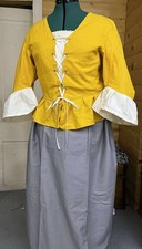 18th century women's outfit.