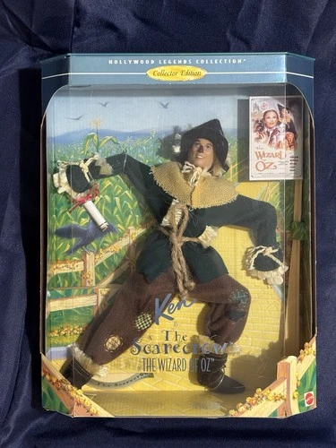 Wizard Of Oz Ken Scarecrow Hollywood Legends Collection 1996 Vtg New In Box