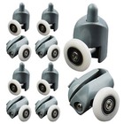  20 Pcs Riemenscheibe Für Badezimmer-Schiebetüren Duschtür Rollen Duschtürrollen