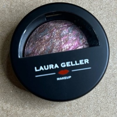 New Without Box Laura Geller Baked Marble Eyeshadow Toasty Pink .06 oz