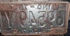 Vintage 1976 Indiana State License Plate Tag Authentic Mancave Garage Pub Decor  — photo 2