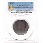 1827-P Large Cent — photo from another recent sale
