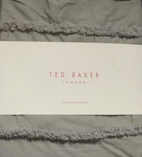 Image of BNWT Ted Baker Magnolia Tufted Charcoal Standard Pillowcase x 1